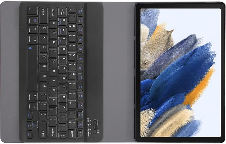 Produktbild Cazy Tastatur Hülle Kompatibel mit Samsung Galaxy Tab A8 - Schutz Etui mit magnetisch Abnehmbarer (Eng. Int., Galaxy Tab A8)