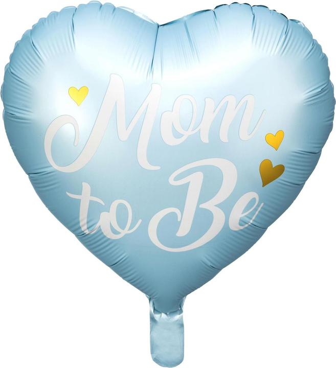 Image du produit Partydeco Ballon en plastique Mom to be bleu (1 x)