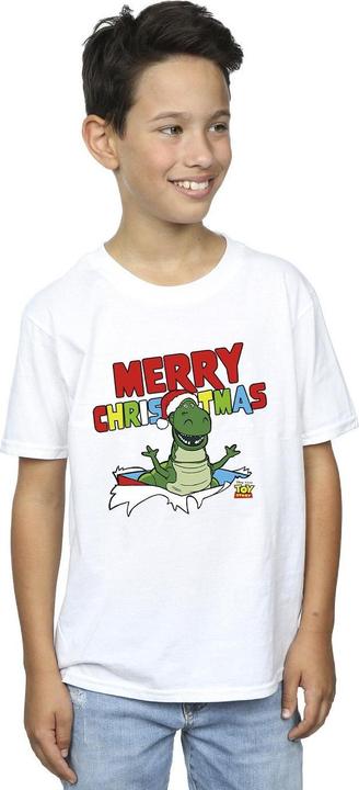 Immagine prodotto Disney Toy Story Rex Christmas Burst Maglietta Ragazzi (116)