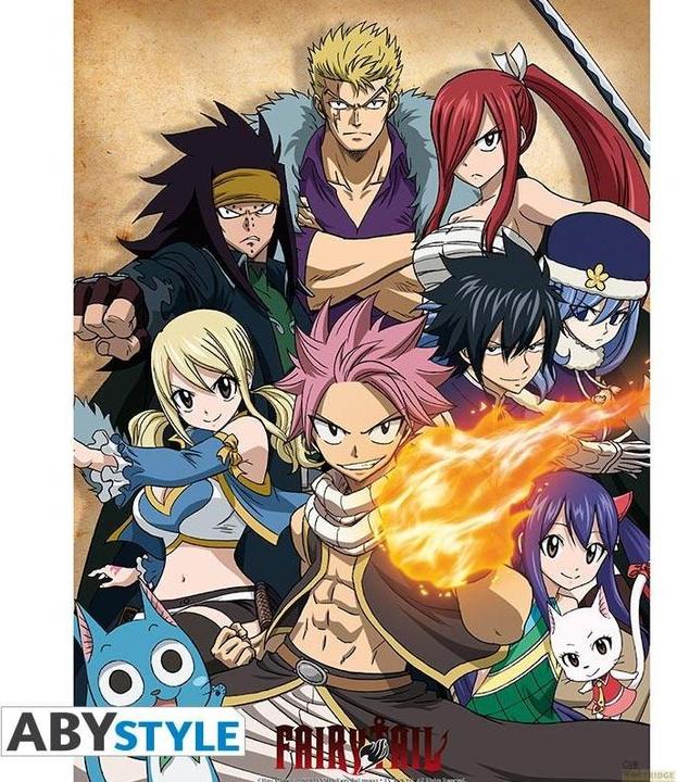 Immagine prodotto ABYstyle Fairy Tail - Gruppo (52 x 38 cm)