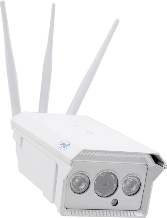 PNI Telecamera di videosorveglianza IP30 Live 1.3 MP GSM 4G Slot SIM, per uso esterno e interno (1280 x 960 pixel)