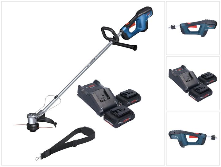 Productafbeelding Bosch Professional Bosch GRT 18V-33 Professionele accu grastrimmer 18 V 330 mm borstelloos + 2x ProCORE accu 4.0 Ah +