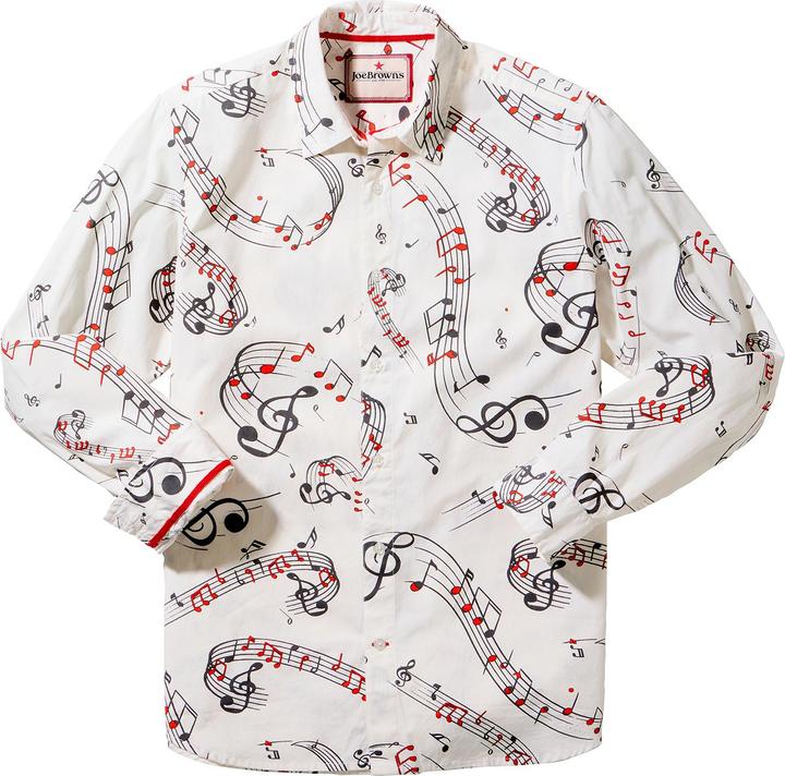Image du produit Joe Browns Music Note Print Long Sleeve Shirt (XL)