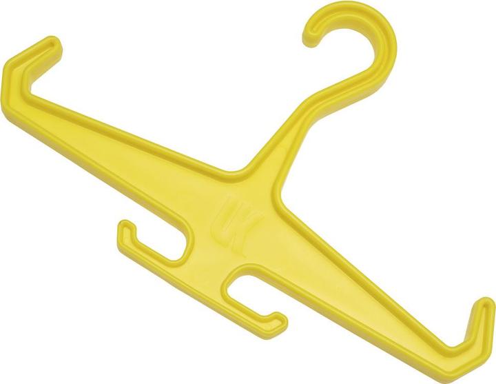 Actual product image UK BC Hanger coat hanger, yellow (1 x)
