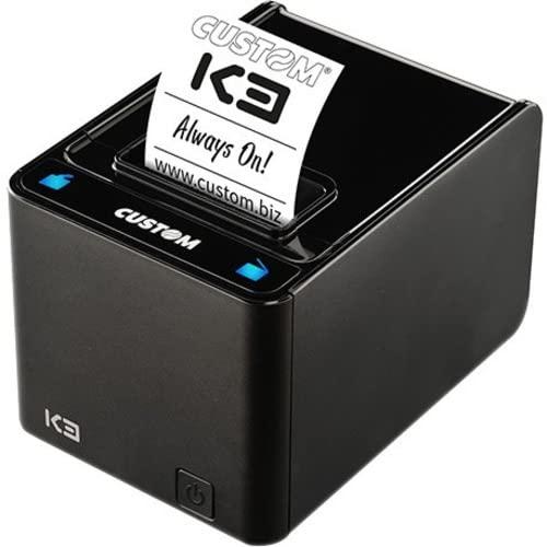 Image du produit Custom K3 HIGH SPEED ETH USB 232 NOIR (USB, WLAN, RS-232)