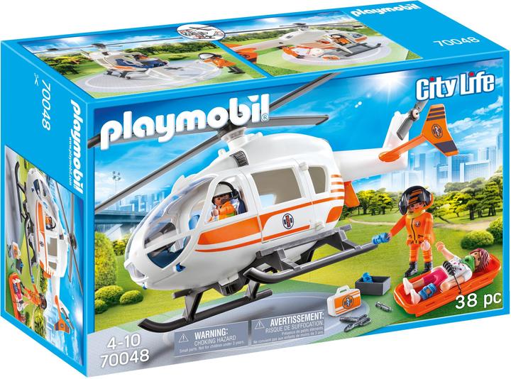 Playmobil Rettungshelikopter (70048, Playmobil City Life)
