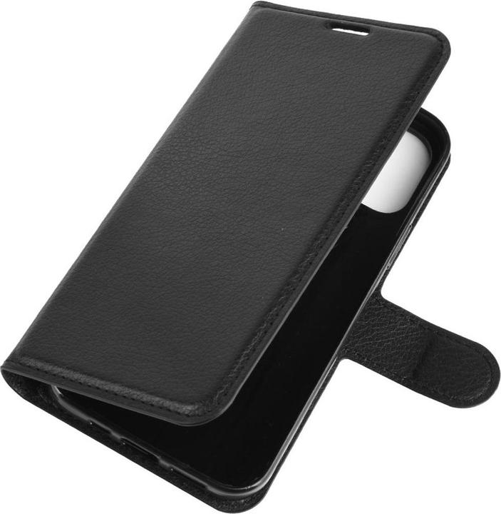 Produktbild König Design Hülle Handy Schutz für Apple iPhone 12 Mini Case Cover Tasche Etuis Schwarz Neu (Apple iPhone 12 mini)