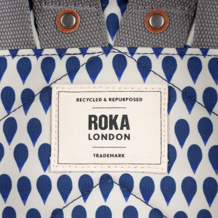 Actual product image Roka London Bantry B Denim Rain Recycled Canvas Small (7 l)