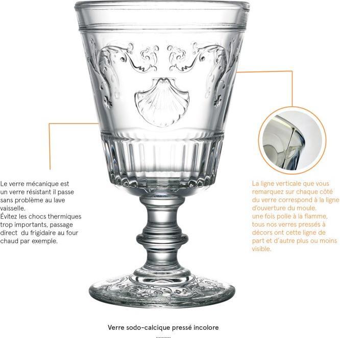 Produktbild La Rochère Weinkelch Versailles 400 ml 16,5cm (40 cl, 1 Gläser, Weissweingläser)