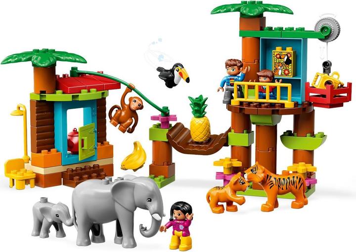 Actual product image LEGO DUPLO tree house in the jungle (10906)