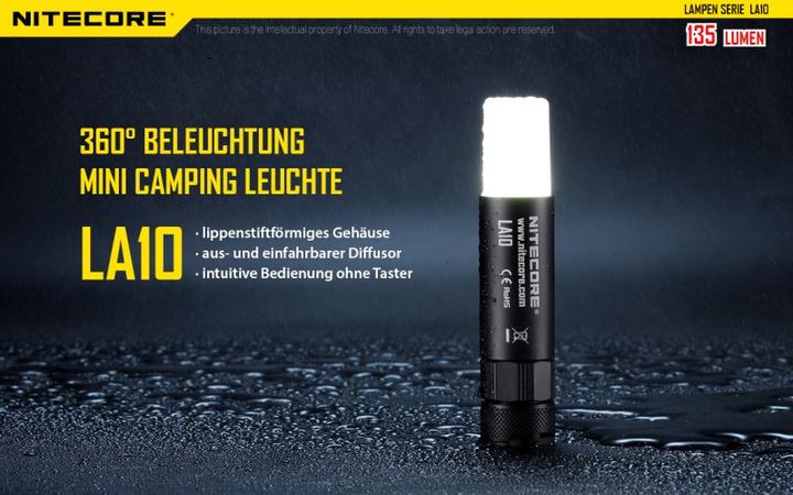 Produktbild Nitecore La10 (7.90 cm, 135 lm)