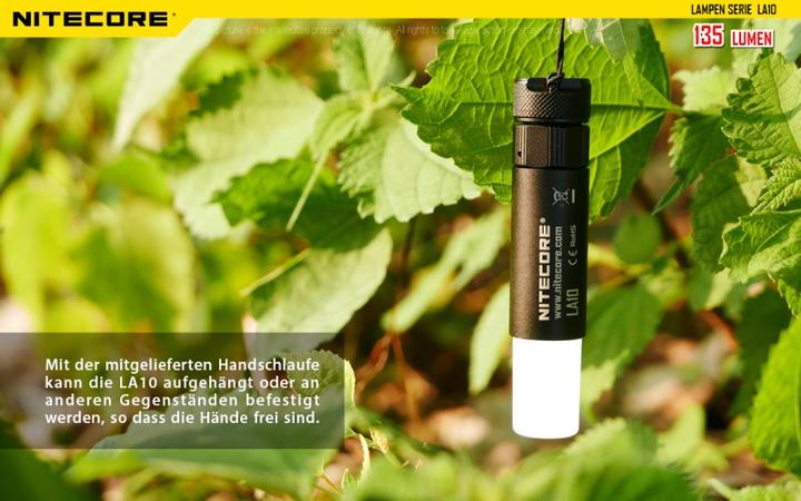 Produktbild Nitecore La10 (7.90 cm, 135 lm)