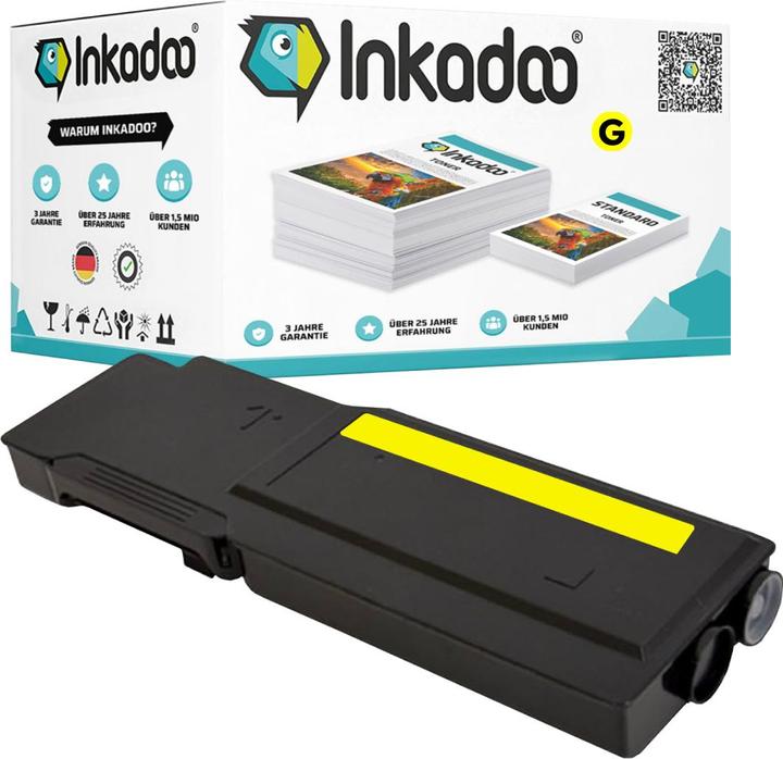 Produktbild Inkadoo Druckerpatronen kompatibel zu Dell 592-10045 / 7Y745 Tintenpatrone, color Farbe (Color)