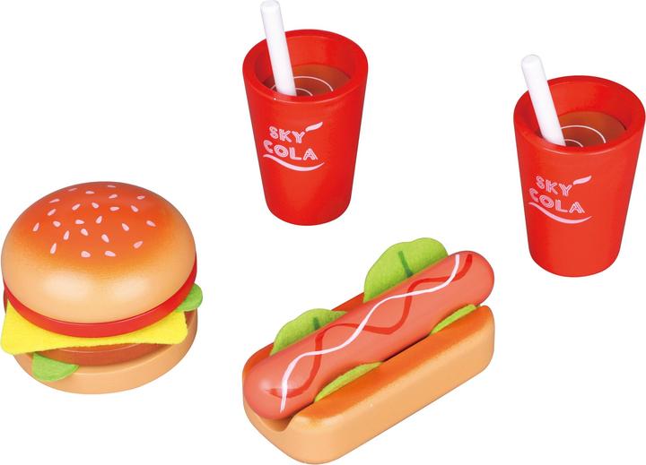 Productafbeelding Small Wood Lunch voor twee - Hamburger en Hot Dog Set Menu (L40152)