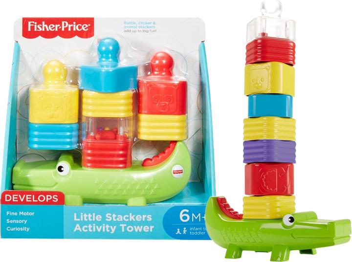 Produktbild Fisher-Price Stapelspass Kroko-Turm