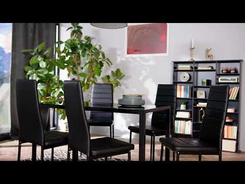 Immagine prodotto tectake Essgruppe Berlin (120 x 70 x 75 cm)