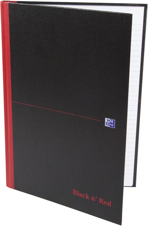 Image du produit Oxford Black 'n Red (A4, Quadrillé, Couverture rigide)