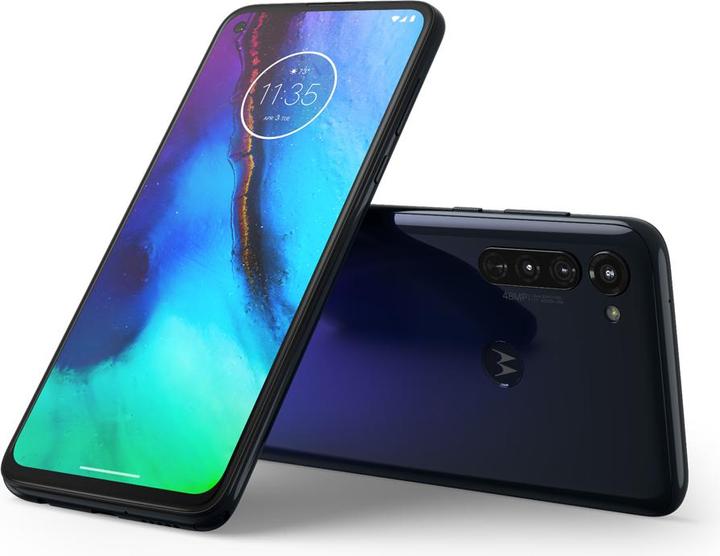 Image du produit Motorola Moto G Pro (128 Go, Bleu foncé, 6.40", Double SIM hybride, 48 Mpx, 4G)