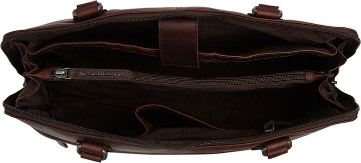 Image du produit The Chesterfield Brand Branson Sac à bandoulière en cuir 37 cm Compartiment pour ordinateur portable