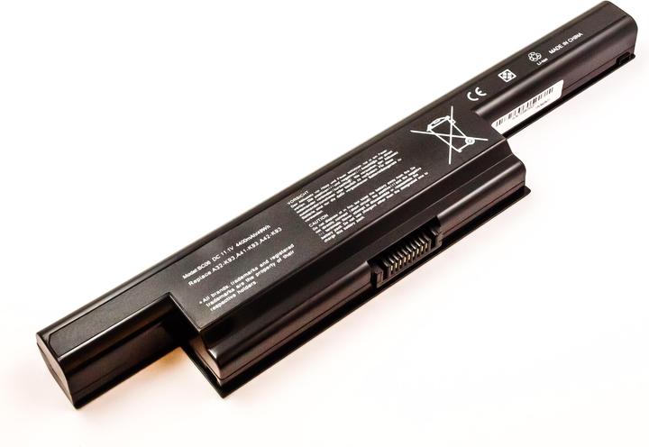 Image du produit AGI Batterie compatible avec Asus K93SV-YZ094V - Batterie - 4.400 mAh (4400 mAh)