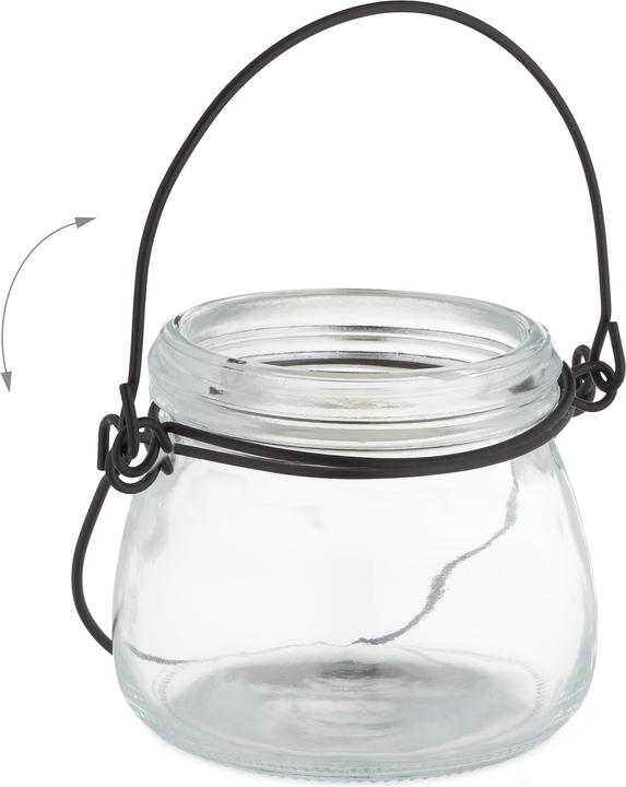 Image du produit Relaxdays 12x Photophore (12 x, 9 x 7,5 x 11,5 cm)