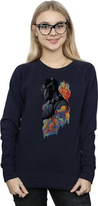 Image du produit Sweatshirt profilé Panthère noire Femmes/Ladies (XXL)