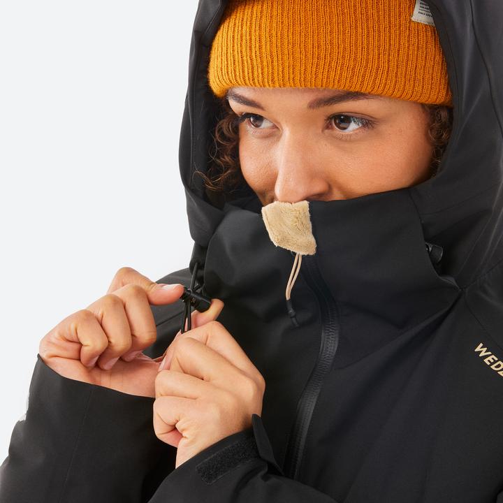 Produktbild Wedze Skijacke Damen warm 500 schwarz (XXS)