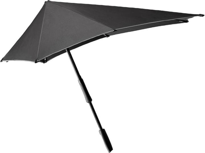 Produktbild Senz Regenschirm / Stormparaplu - Automatisch offen - grosser Sticksturm -Regenschirm - Schwarz -Blac