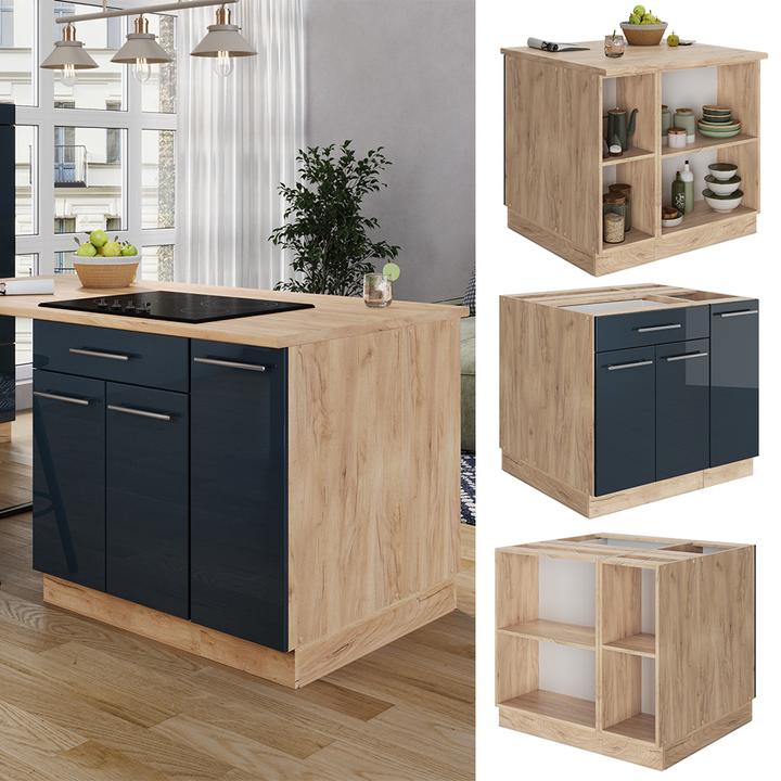 Produktbild Vicco Kücheninsel Fame-Line (90 x 81.5 x 82 cm)