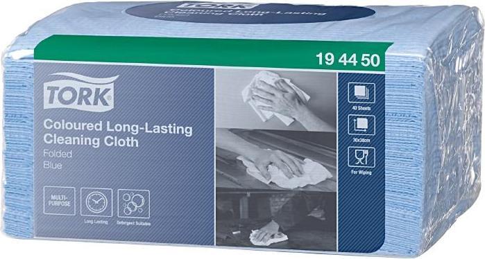 Actual product image Tork All-Purpose Cleaning Tumbler, 385 x 300 mm, blue (40 x)