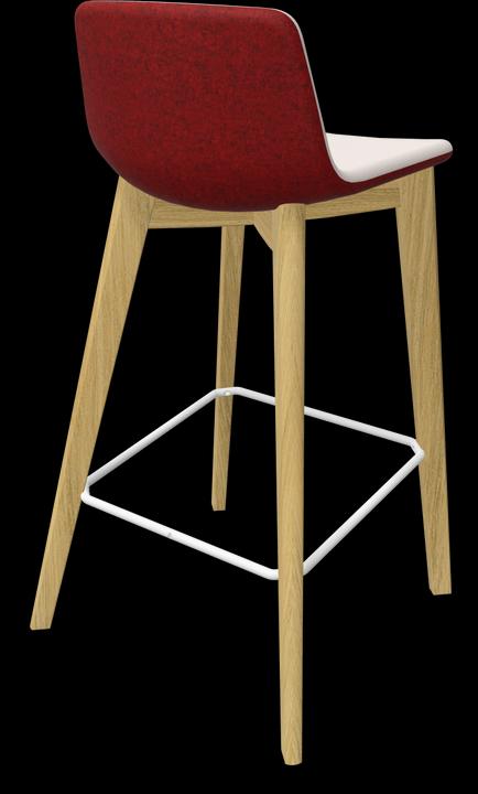 Beige, Bianco, melange rosso, Frassino naturale tinto grigio chiaro