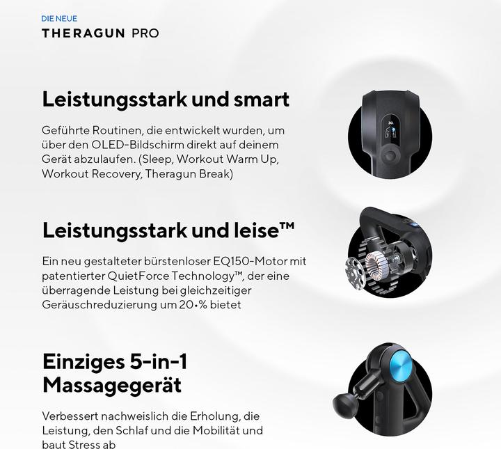 Actual product image Therabody Theragun Pro