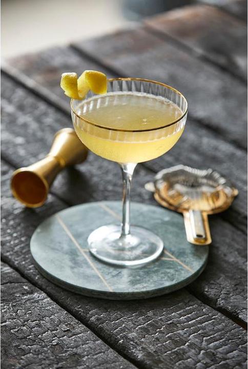 Image du produit Lyngby Verre - Palermo Cocktail glass 31 cl Gold 4 pc (3.15 dl, 4 x, Verres à apéritif)