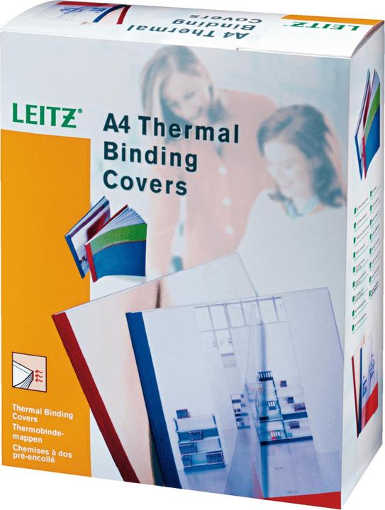 Image du produit Leitz Pochettes thermorelieuses Standard A4 100 pcs - 4 mm, blanc (A4, 100 x)
