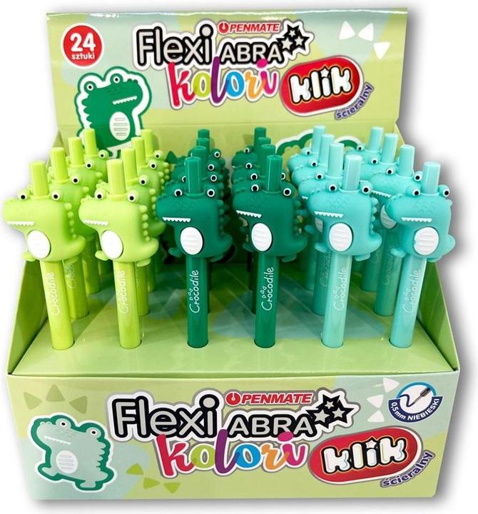 Produktbild Teka Flexi Abra Crocodil löschbarer Stift (24 Stück) (24 x)