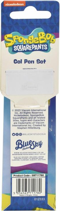 Immagine prodotto Blue Sky Bob l'éponge - Ensemble di stili con gel (Multicolore, 4 x)