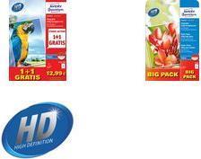 Actual product image Avery BIG PACK Inkjet Photo Paper, 40 Blatt (250 g/m², A4, 40 x)