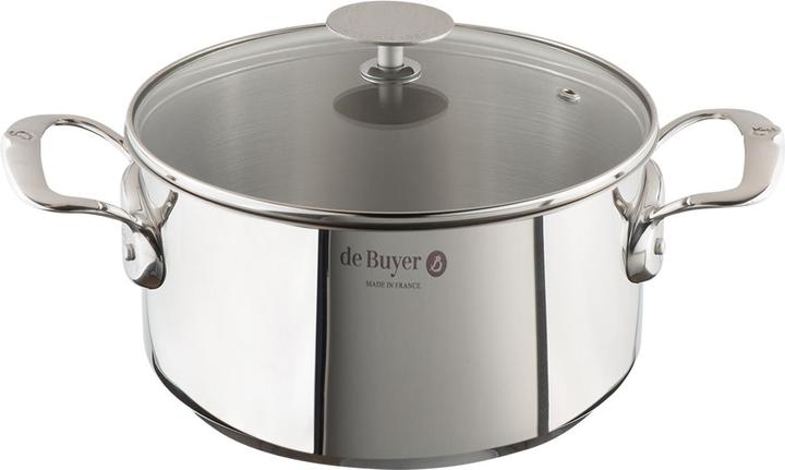 de Buyer Roasting pot MILADY grey (28 cm, Casserole + Stewpot, Stainless steel)