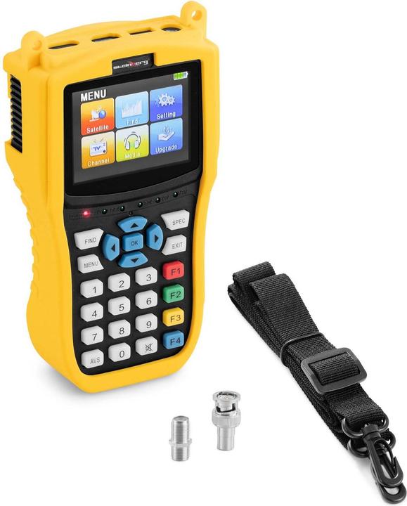 Produktbild Steinberg Satfinder Satelliten Finder Sat Messgerät digital DVB-S2 CCTV LCD Akku USB (Sonstige)