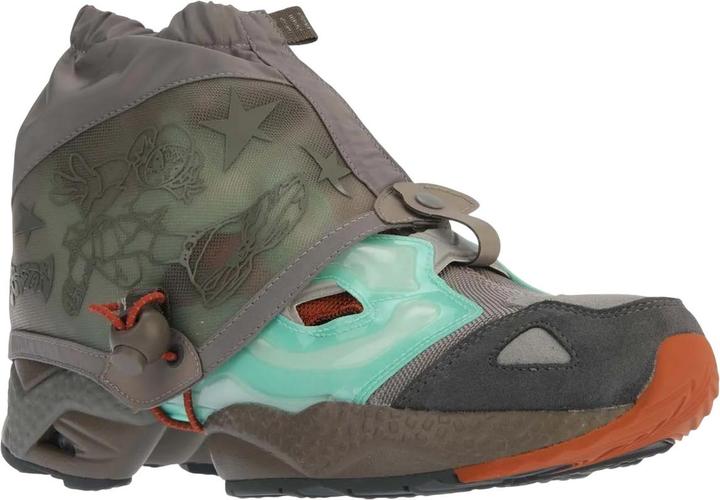 Actual product image Reebok Mens Happy99 InstaPump Fury 95 Leather Trainers (40)