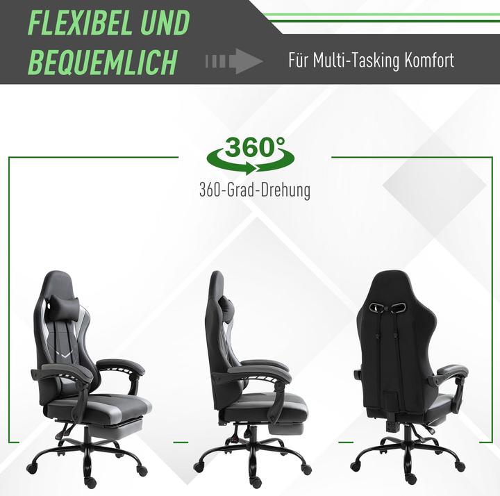 Immagine prodotto Vinsetto Sedia da gioco ergonomica