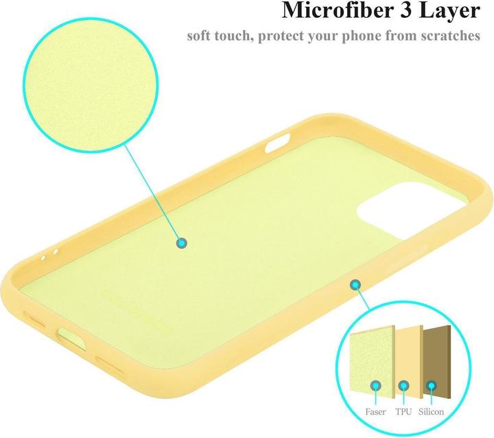 Immagine prodotto Cadorabo Custodia in silicone liquido TPU (Apple iPhone 13 Pro Max)