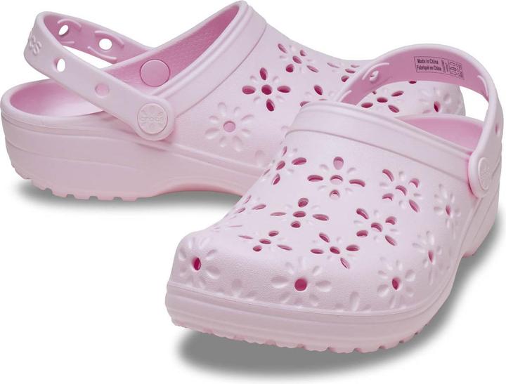 Actual product image Crocs Classic Floral Cut Out Clog (42, 42.5, 43, 42 2/3)