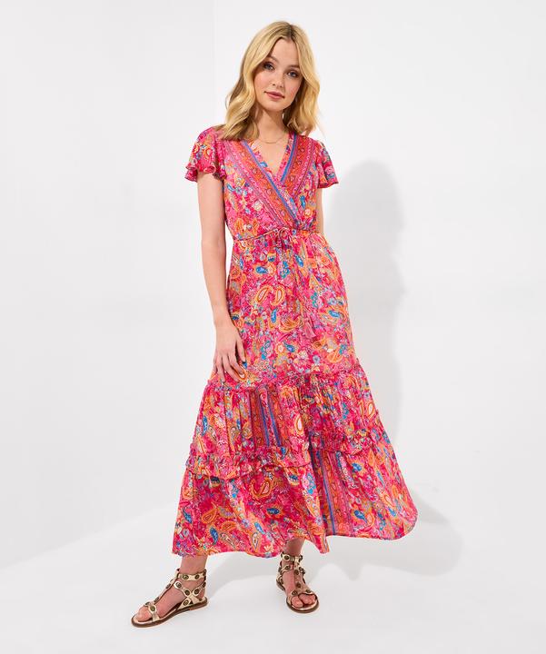 Produktbild Joe Browns Petite Paisley Print V-Neck Maxi Dress (12)