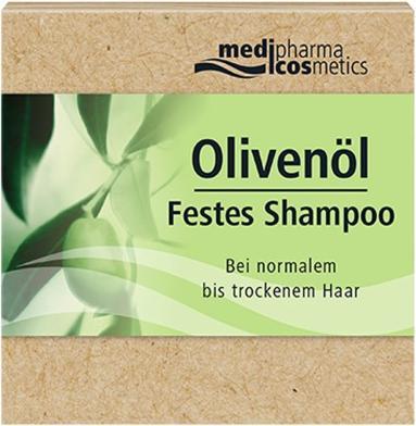 Produktbild Medipharma cosmetics Olivenöl festes Shampoo, 60 g Shampoo (Festes Shampoo)