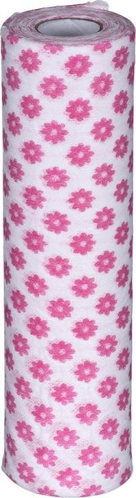 Actual product image Vileda All-purpose towel Light & Soft in roll 40 pcs (white with flowers) (40 pcs.)