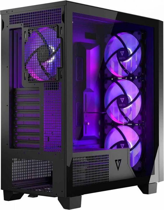 Actual product image Modecom Volcano Perun Apex ARGB czarna (mATX, ATX, ITX, E-ATX)