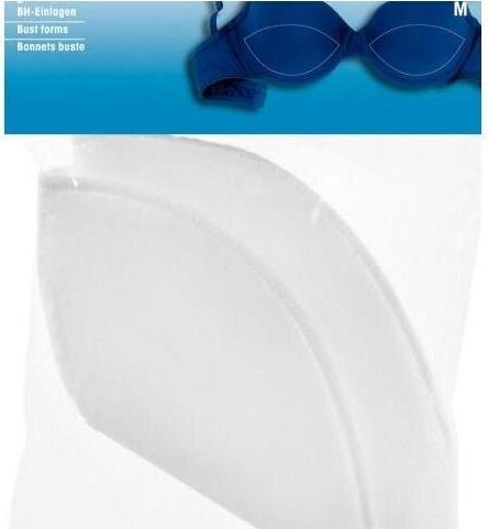 Image du produit Prym Coussinets pour soutien-gorge, blanc taille M, carte 2 pcs.