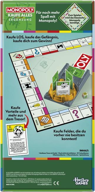 Actual product image Hasbro Gaming Monopoly Buy Everything (German)
