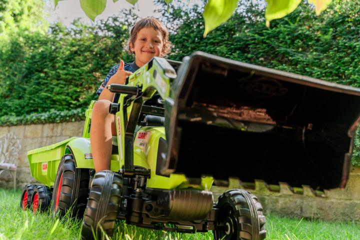 Image du produit Falk Toys Tracteur Claas + remorque XL